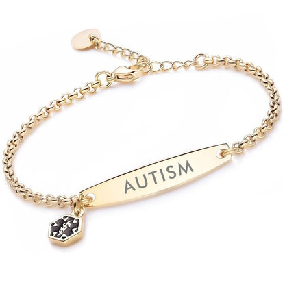 Women’s Autism Medical Alert Bracelet
