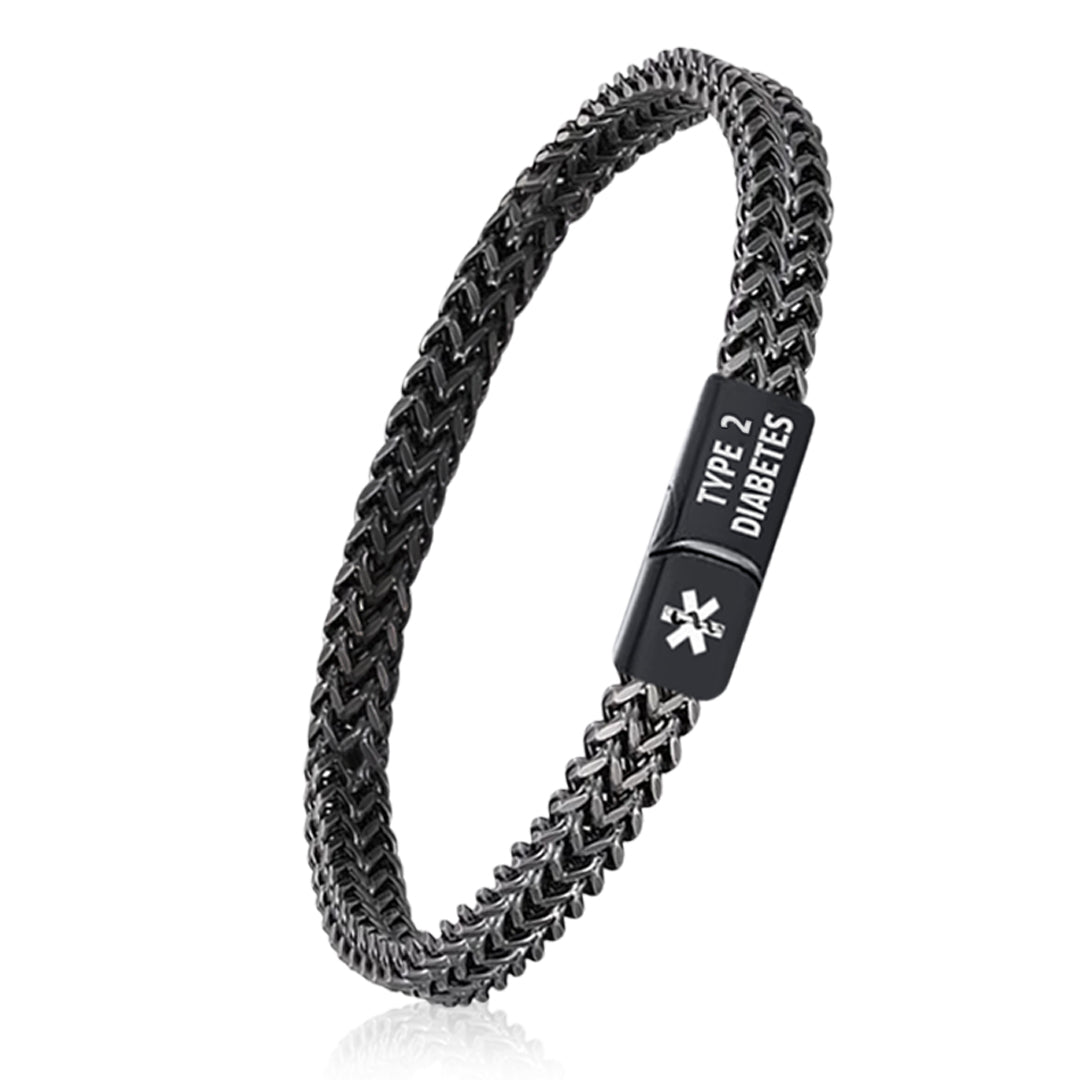My Medi Bracelt for Men - Metal Edition